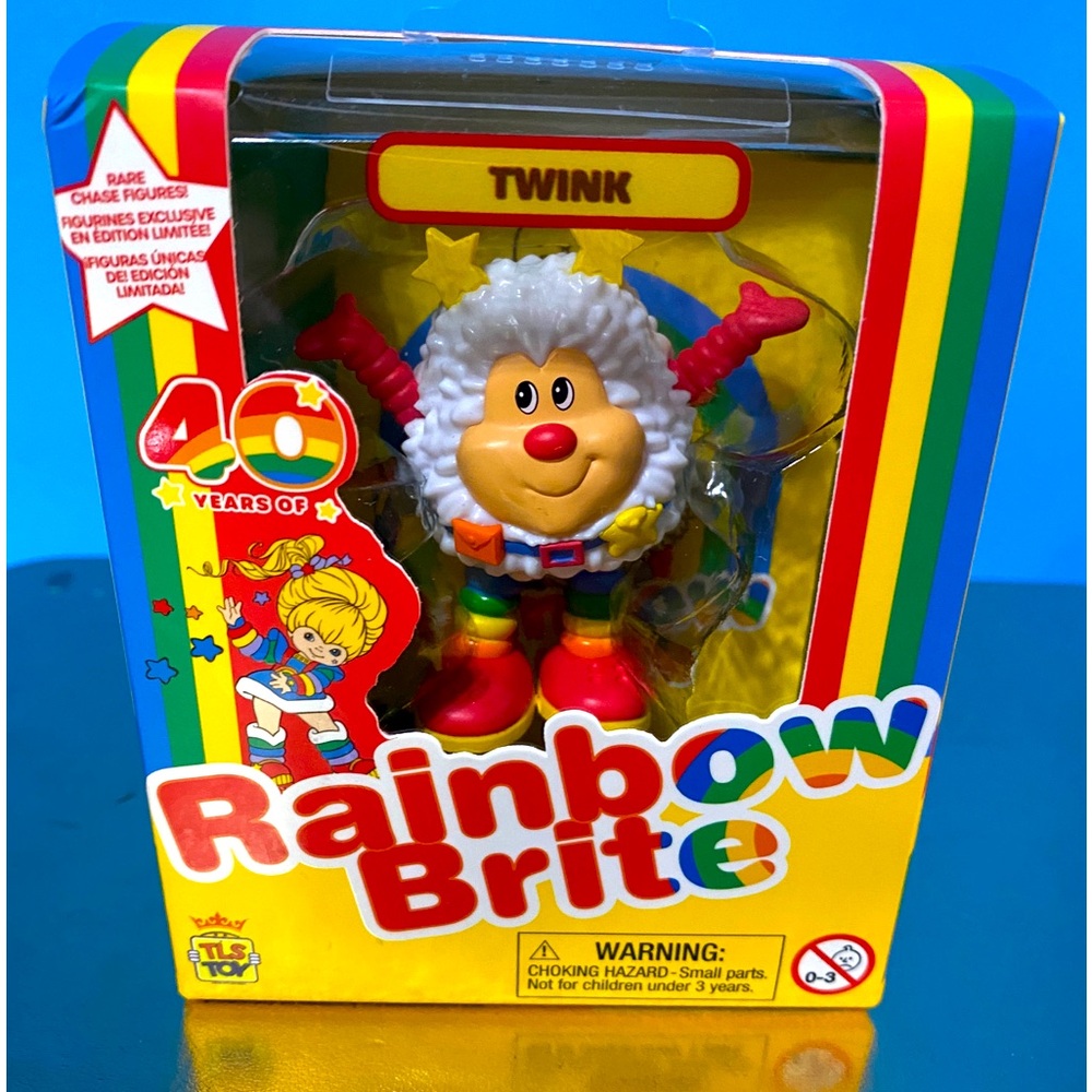 RAINBOW BRITE NWT 40TH ANNIVERSARY COLLECTIBLE TWINK CHARACTER COLORfUL FIGURE